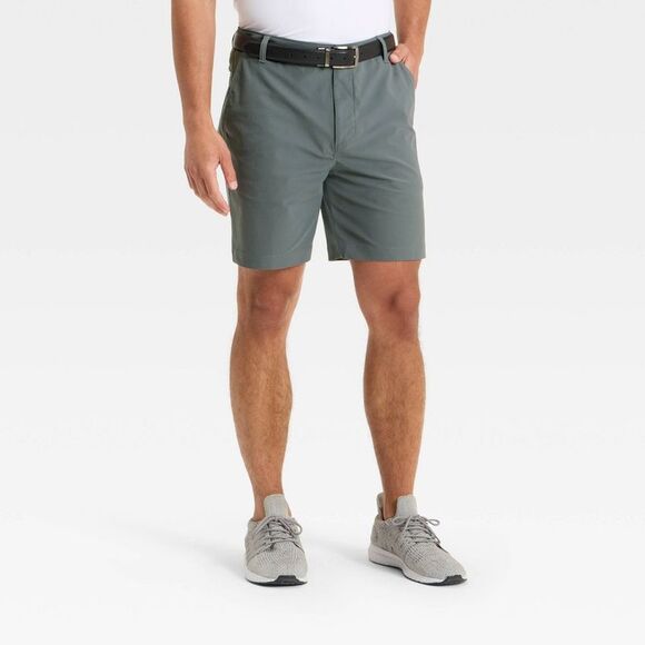Open Box - All In Motion - Men's 360 Lifestyle Golf Shorts 7" - Al Gray - Picture 1 of 3